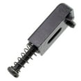 thumbnail image 3 of Tachiuwa 6 Saddles Electric Guitar String Bridge Saddle with Screw Guitar Black Part, 3 of 7