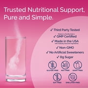 Replenza GLP-1 Support, Gut Plus, Supports Muscle Recovery, Digestive Health, Mixed Berry, 15 Servings