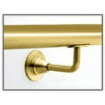 thumbnail image 4 of CRL HR2DXPB Polished Brass Newport Series Extension Arms for HR2D Series Brackets, 4 of 7