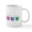 White, variant on CafePress - Easter Egg Dye Mugs - 11 oz Ceramic Mug - Novelty Coffee Tea Cup