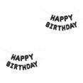 thumbnail image 4 of Advancent Juego de globos de cumpleaños rojos: inodoro y fácil de inflar, diseñado con agujeros para una configuración rápida, color negro Negro 2Conjunto, 4 of 6