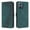 Green, variant on Phone Case for Motorola Moto G54 Flip Folio Magnetic Kickstand Card Slots Cover Wallet
