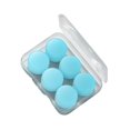 thumbnail image 4 of 6 Piezas Tapones para los Oídos de Silicona Puntas para los Oídos Aislamiento Acústico Flexible Tapones para los Oídos con Reducción de Ruido Tapones Azul, 4 of 8