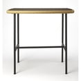 thumbnail image 3 of Butler Specialty Freeport Rattan and Iron Pub Table in Brown, 3 of 4