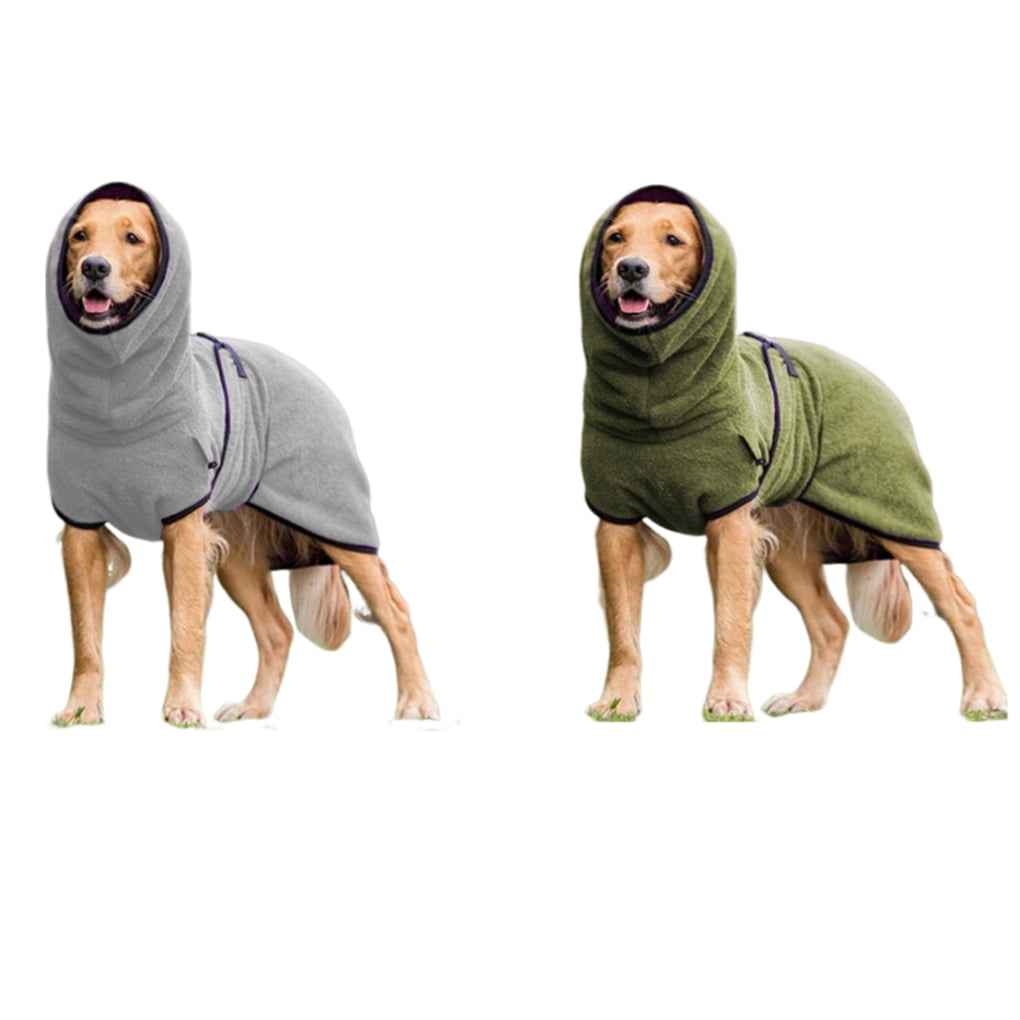 Unatoiry Stay Warm In Style Dress Dog In Turtleneck Winter Jacket Easy To Wear green M