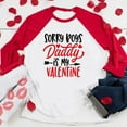 thumbnail image 4 of Otqutp 2025 Kids Baby Valentine's Day Long Sleeve T Shirt Toddler Girls Boys Letter Heart Print Blouse Valentine Oversized Crewneck Tee Tops(Red-1,5-6 Years), 4 of 5
