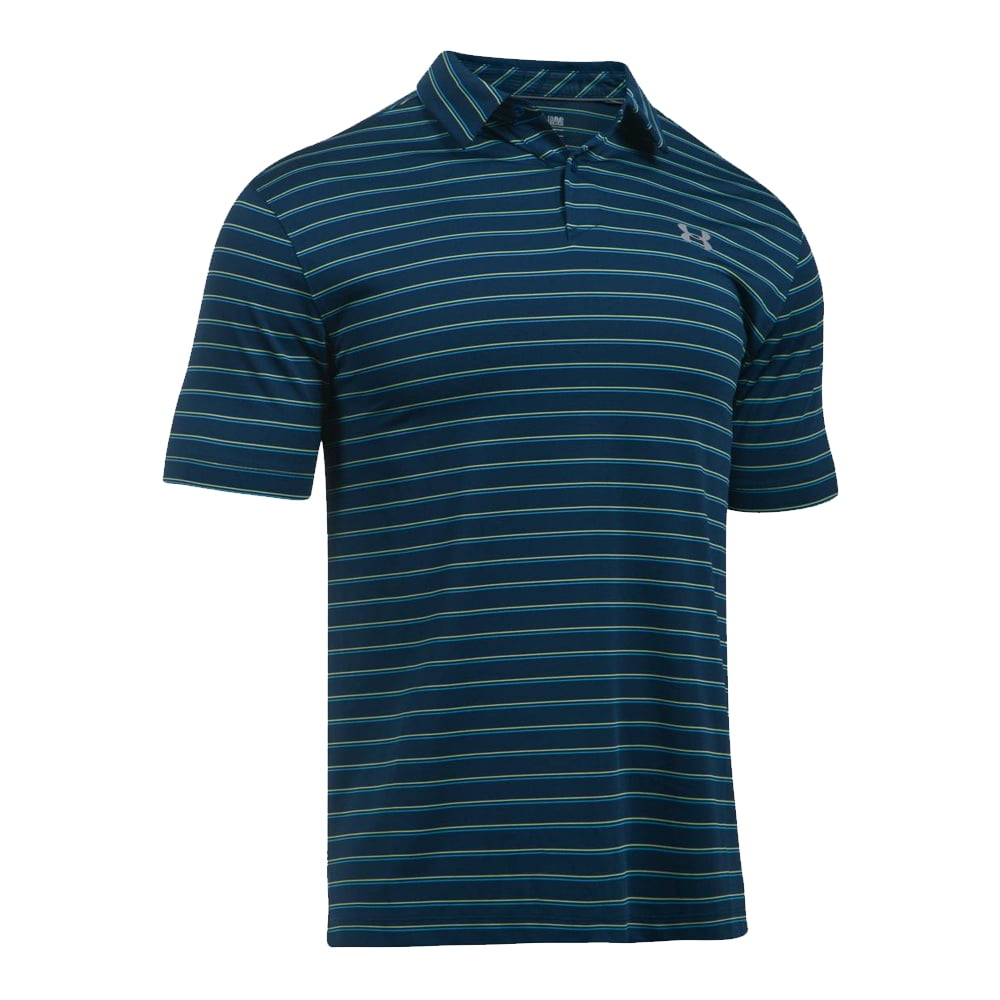New Under Armour UA CoolSwitch Putting Stripe Men's Golf Polo Shirt