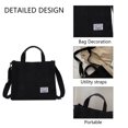 thumbnail image 3 of Bolso de mano para mujer, bolso pequeño, bolso elegante, bolso de mano para mujer, bolso Hobo de pana, bolso cruzado de moda, 3 of 8