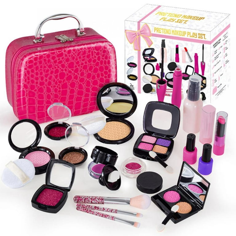21pcs Girl Makeup Kit Toys for Girls 6-10 Kids Makeup Toys for Girls 10 and  Up 