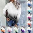 thumbnail image 5 of Kiplyki Fall Hoodies for Women Sweatshirt Patchwork Ladies Blouse Pullove, 5 of 5