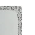 thumbnail image 3 of Ambesonne Flower Fitted Sheet, Rotary Round Rings Dots, Twin XL Size, White, 3 of 3