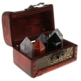 thumbnail image 1 of Box Of 5 pieces Crystal Obsidian Amethyst for Cultivation Rock & Mineral Collection Specimens Geology Science, 1 of 6