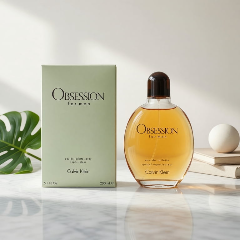   OBSESSION for men 200ml 香水 Calvin Klein Obsession Eau de Toilette Spray, Oriental Woody