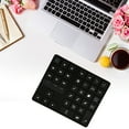 thumbnail image 1 of Mini Drawing Keyboard, Extensive Hardware Software Compatibility  Drawing Keyboard Ergonomic Design Compact Size  For Office, 1 of 8