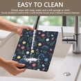 thumbnail image 4 of Placemat, Pioneer Flower Floral Print Pattern Place Mats Table Mat Set Of 2, PVC Washable Placemats for Party Kitchen Dining Decoration, 18x12 Inch, Fade Resistant, 4 of 6
