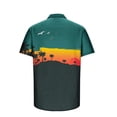 thumbnail image 2 of Birdeem Chemise Homme Imprimée 3D Hawaïenne à Manches Courtes Col à Revers Mode Décontractée Plage, 2 of 5