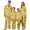 Yellow, variant on FamilyMatching Pajama Set For Kids and Family Cozy Sleepwear For All Seasons Ideal For Home Nights And Sleepovers