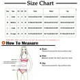 thumbnail image 5 of TIHLMK Womens Bikini Swimsuits Women's Swimsuit Hot Drill Separate Body Solid Color Strap Bikini Gift for Women, 5 of 7