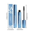 thumbnail image 2 of Black Volumizing Curling Mascara – Lengthening, Thickening, Smudge Proof – For Bold Lashes – 1pc, 2 of 7