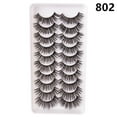 thumbnail image 2 of JFBUJC 10 Pairs 8d Natural False Eyelashes Extensions Makeup Beauty Tool Soft Fluffy Eye Lashes, 2 of 4