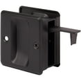 thumbnail image 3 of Square Pocket Door Lock, Passage (Hall/Closet) Latch, Matte Black by Stone Harbor Hardware, 3 of 3