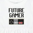 thumbnail image 4 of Inktastic Future Gamer Girls Baby Dress, 4 of 5