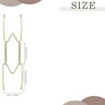 thumbnail image 2 of Plate Hanger for Wall, Stainless Steel Adjustable Spring Plate Holder Hook with Rubber Tips for Displaying Decorative Plates & Art (6/8/10 Inch), 2 of 2