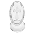 thumbnail image 4 of KAKOWELY Figura de cruz de cristal: decoración de mesa para la celebración de la luna llena del bebé, recuerdo de boda y decoración de aniversario - Adorno de cruz para escritorio, 4 of 4