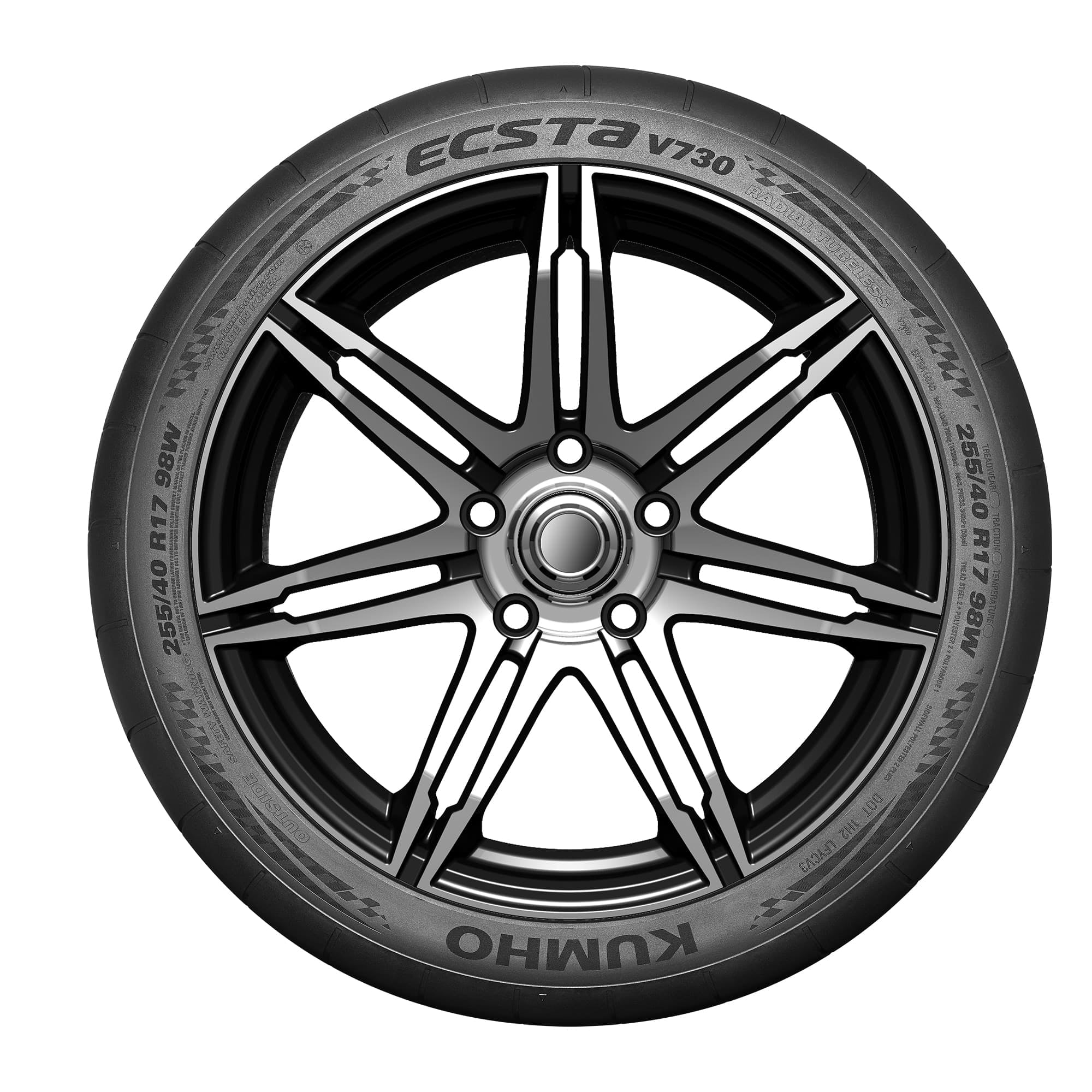 Kumho Ecsta V730 275/35R18 95W BW Summer Tire simolary.com 10 Kumho Ecsta V730 275/35R18 95W BW Summer Tire Simolary simolary.com 10