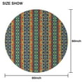 thumbnail image 6 of Round Waterproof Tablecloth 60×60 Inch, African Tribal Geometric Reusable Indoor/Outdoor Durable Table Cover for Party Kitchen Dinner Room Decor, 6 of 6