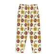 thumbnail image 5 of Goofa Sunflowers And Skull Printed Soft Pajama Pants for Women, Wide Leg Comfy Casual Lounge Yoga Pants-X-Large, 5 of 9