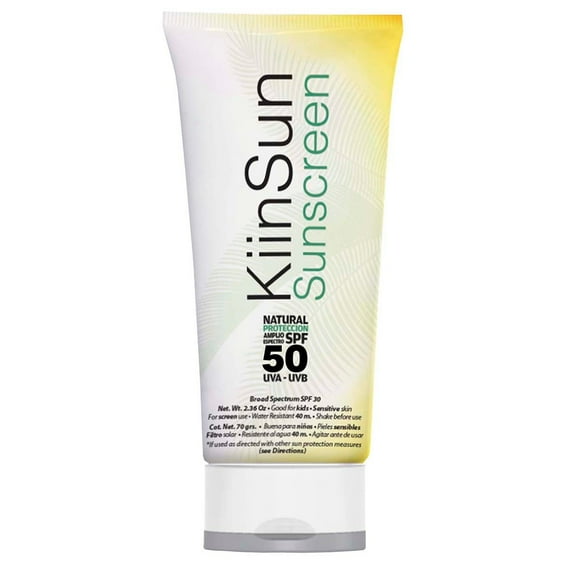 Bloqueador Solar 50 FPS KiinSun 165 ml Kiin Sun Envase plástico