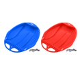 thumbnail image 1 of 2Pieces Portable Kid's Snow Sled Sledge Toboggan Game Snowboard, 1 of 8