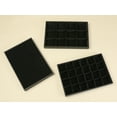 thumbnail image 7 of Unique Bargains Velvet Jewelry Boxes Organizer Trays with Removable Dividers for Drawers Black 12 Grid Tray, 7 of 7