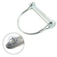 thumbnail image 4 of 10X M6*70Mm Trailer Coupler Hitch Pin Lock D Shape Heavy Duty Towing Safety Lock, 4 of 7