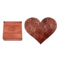 thumbnail image 2 of Rompecabezas De Madera En Forma De Corazón, Tallado Exquisito Rompecabezas En Forma De Corazón Del Día De San Valentín Que Muestra El Amor Abedul Romántico Interesante Para, 2 of 7