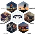thumbnail image 2 of Led Headlight, 5000 Lumens Usb Rechargeable Headlamp With Motion Sensor, Ipx4 Waterproof Adjustable Beam Angle White And Red, Suitable For Fishing, Camping, Hiking, Cycling, 2 of 5
