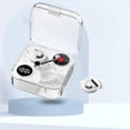 thumbnail image 4 of Auriculares para juegos Auriculares con sonido estéreo de baja latencia para conducir Auriculares de gimnasio Blanco, 4 of 8