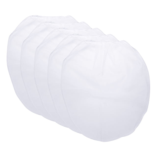 Bolsas de colador de pintura Uxcell de 5 galones 19.7"x15.7" bolsa de poliéster con abertura elástica 5 paquetes