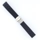 thumbnail image 3 of 20mm Waterproof Silicone Watch Band Strap with Stainless Steel Clasp Buckle (Black), 3 of 5