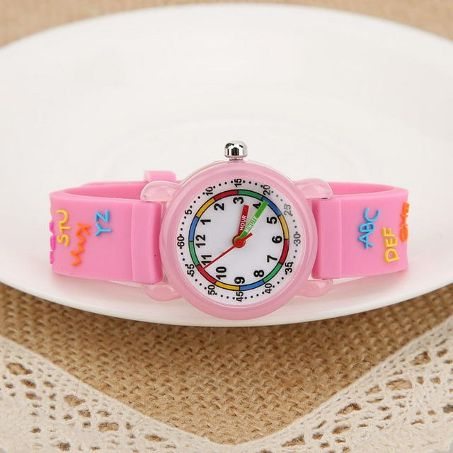 Wrist Watch, Digital Watch, Long Service Life Accurate Time Keeping Dial Scale Is Clear For Kids Gifts Pink,Rose Red,Blue