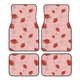 thumbnail image 1 of Fotbe Strawberry Juego de 4 Tapetes para Auto con Estampado – Alfombrillas de Goma Reforzada, Diseño Antideslizante, Protección para Todo el Año – Vehículos, Autos, Camionetas y SUVs, 1 of 7