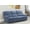 Blue, variant on Roundhill Furniture Blitz Transitional Manual Reclining Sofa, Sand