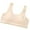 Beige, variant on Training Bras Kids Girls Solid Wire Free Soft Stretchy Bralettes Training Bras Bralettes Girls Sports Bras Beige 10 Years-14 Years