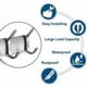 thumbnail image 4 of Ganchos de pared perchero ganchos para toallas de baño para pared, perchero de acero inoxidable para trabajos pesados, perchero para sombreros, 4 of 5