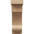 thumbnail image 2 of 11"W x 22"D x 33"H Classic Alma Rough Cedar Woodgrain TimberThane Corbel, Primed Tan, 2 of 6
