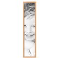 thumbnail image 2 of ArtToFrames 8" x 37" Red Oak Wood Picture Frame, 8x37 inch Brown Wood Poster Frame (WOM-4878),  Pack, 2 of 7