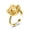 Gold, variant on Sunflower Pendent for Ashes Cremation Jewelry for Ashes Urn Ring for Ashes of Loved One