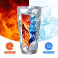 thumbnail image 5 of KLL Happy Snowmen Snowfall Print 40oz Stainless Steel Insulated Car Cup with Spillproof Lid - Keep Your Drink Hot or Cold on the Go-Without Straw, 5 of 8