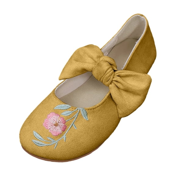 longantii Womens Mary Jane Shoes Slip on Dressy Flats Shoes for Women New Fashion Non-Slip Flats for Work Office Casual Ginger